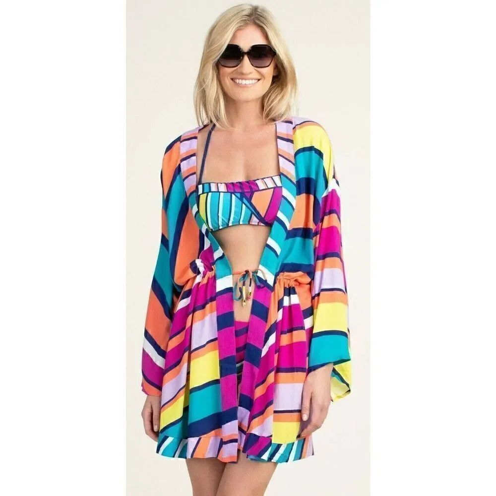 Trina Turk Catch A Wave Swim Cover Up